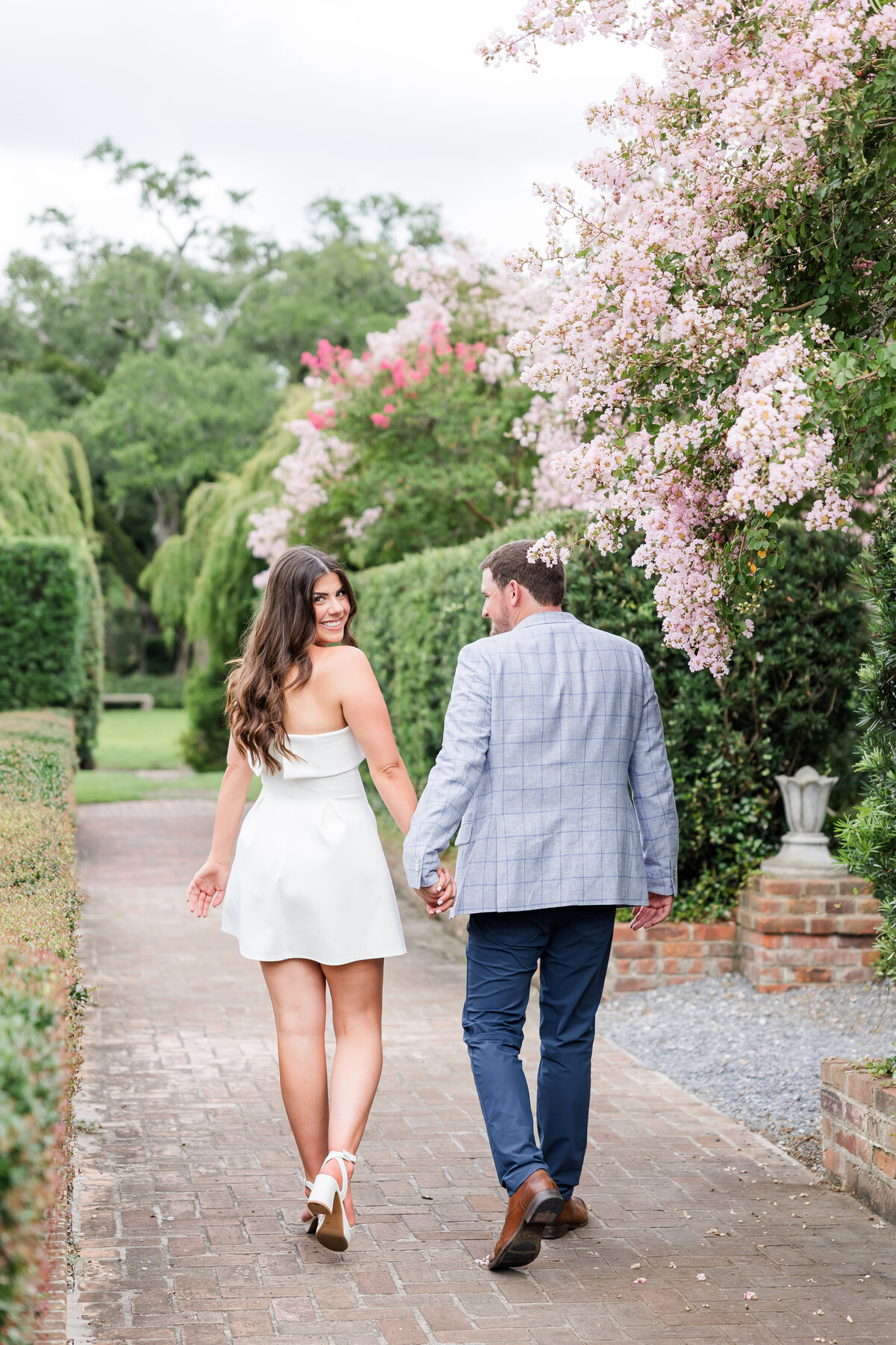 new orleans botanical gardens portrait of couple