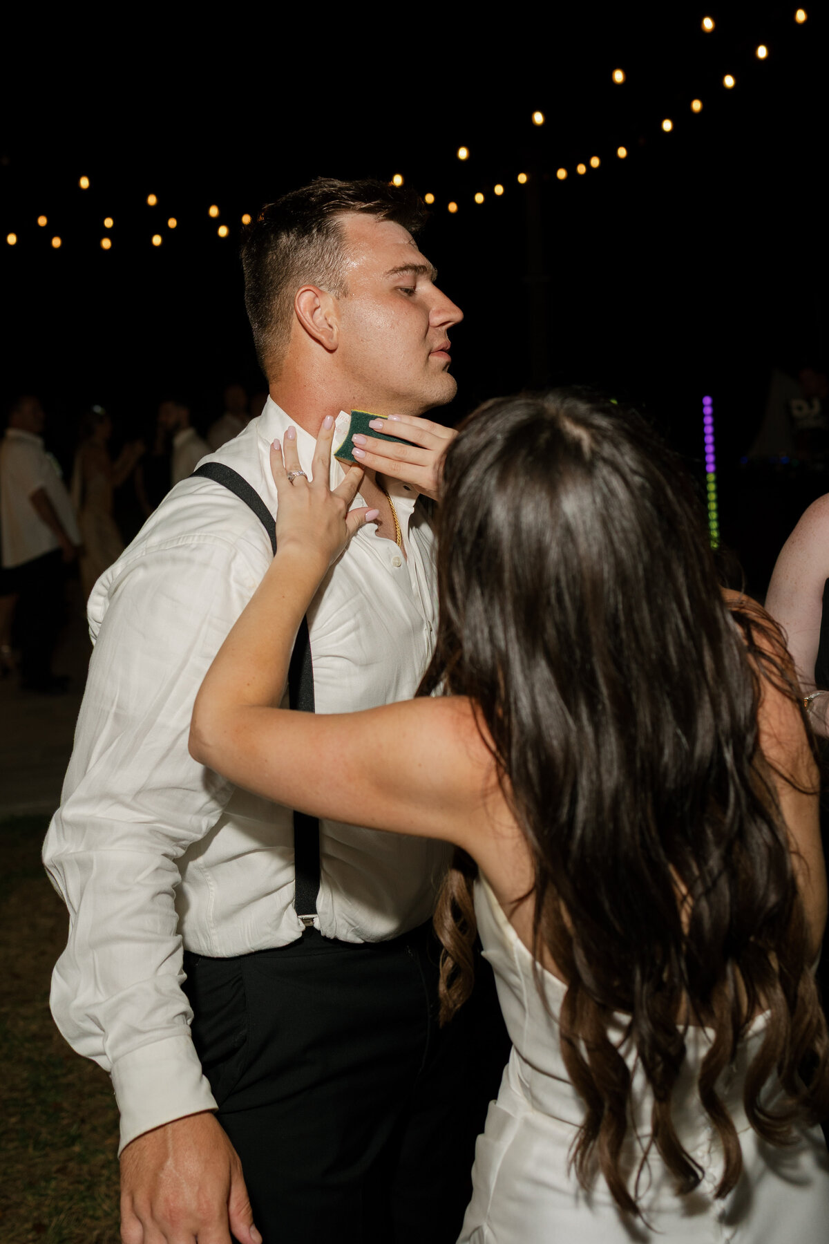 guests having fun  at La Casa Toscana Wedding Venue Fort Myers Florida