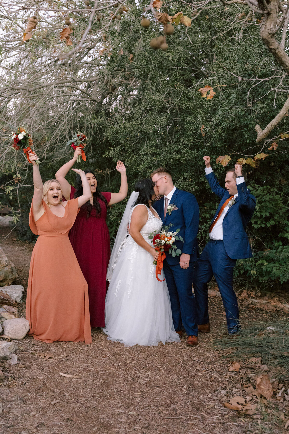 A wedding at the Environmental Nature Center in Newport Beach, CA