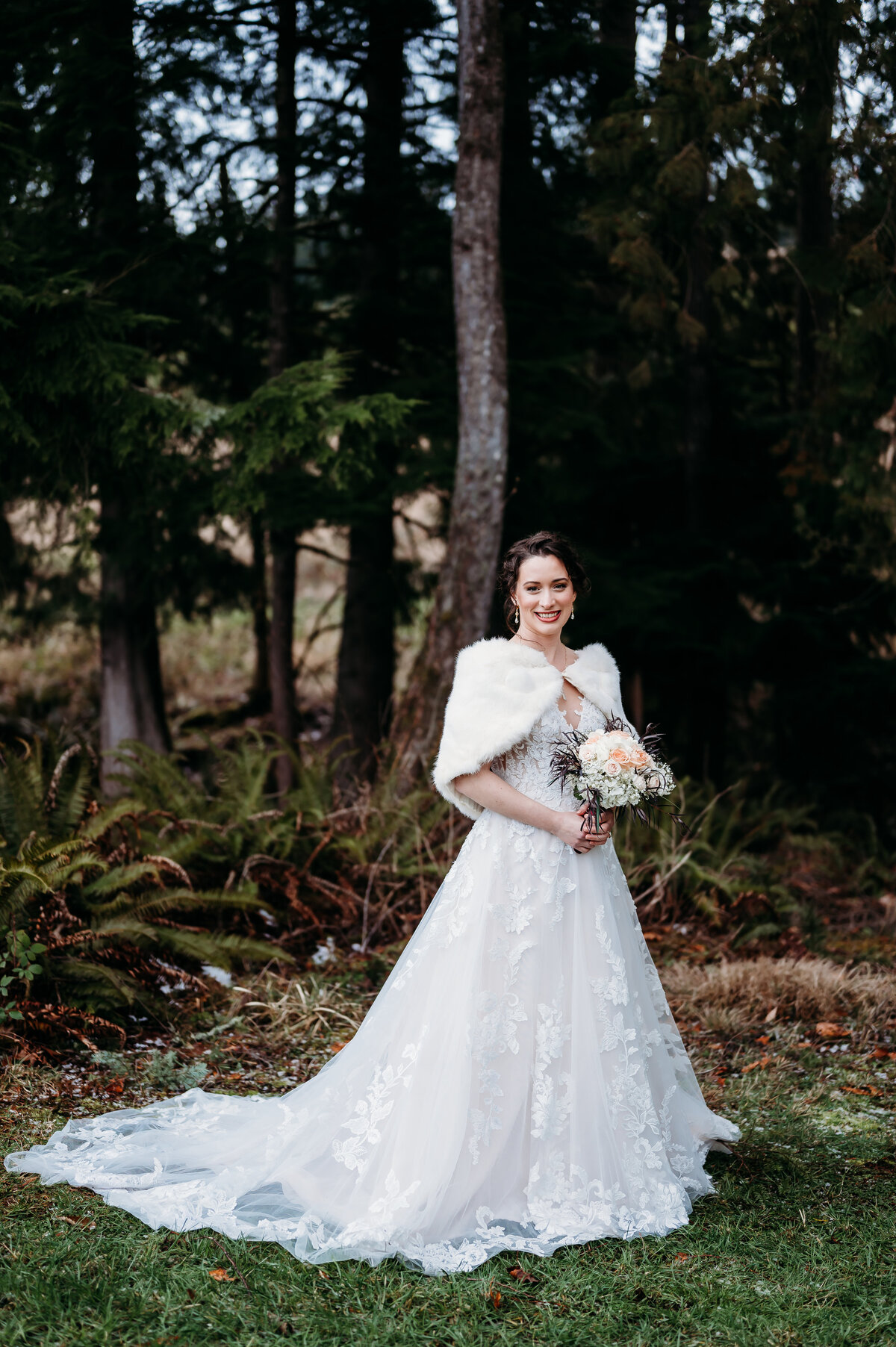 Edlynn Farm Christmas Tree Farm Wedding and Elopement Photographer Graham Washington