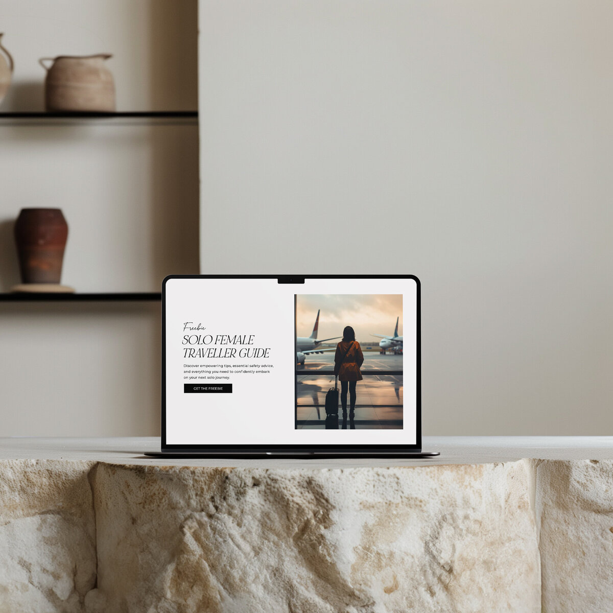 Travel Blogger - Laptop - 4