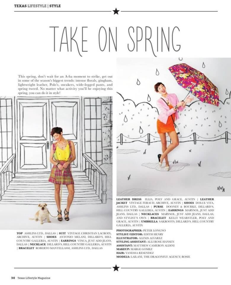 Fashion-model-magazine-spring-dog