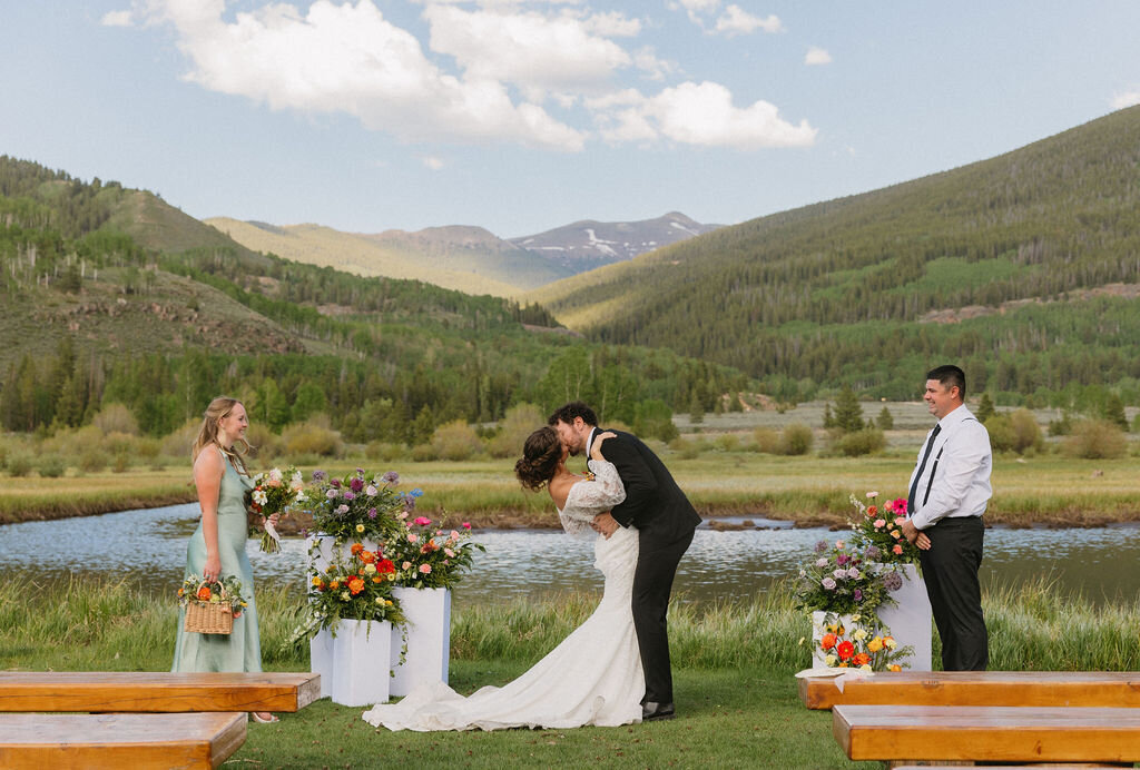 Colorado wedding at Camp Hale by Mrs Ferree Photography