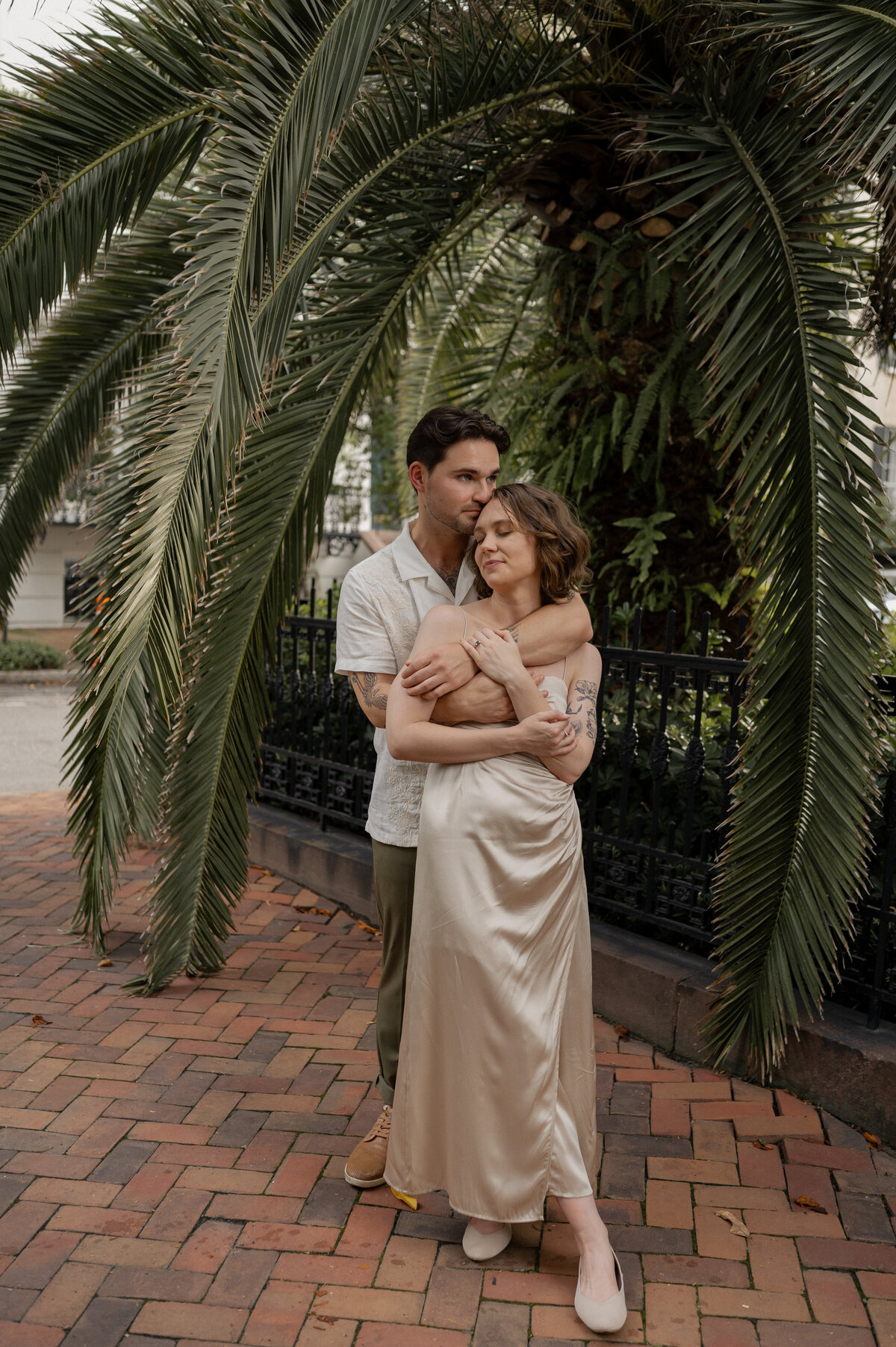 Savannah Engagement Photographer- Chippewa Sqaure Engagement Session - Karen Norian Photography-Mackenzie and Gabe-3352