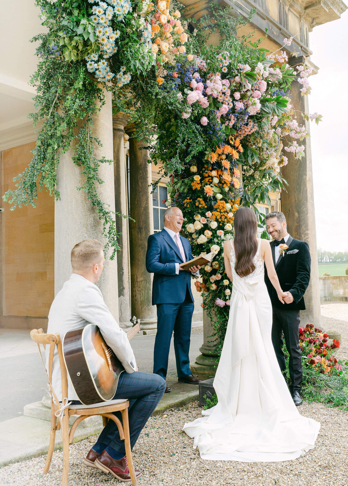 Prestwold Hall Columbian Wedding Ceremony Part 2-392