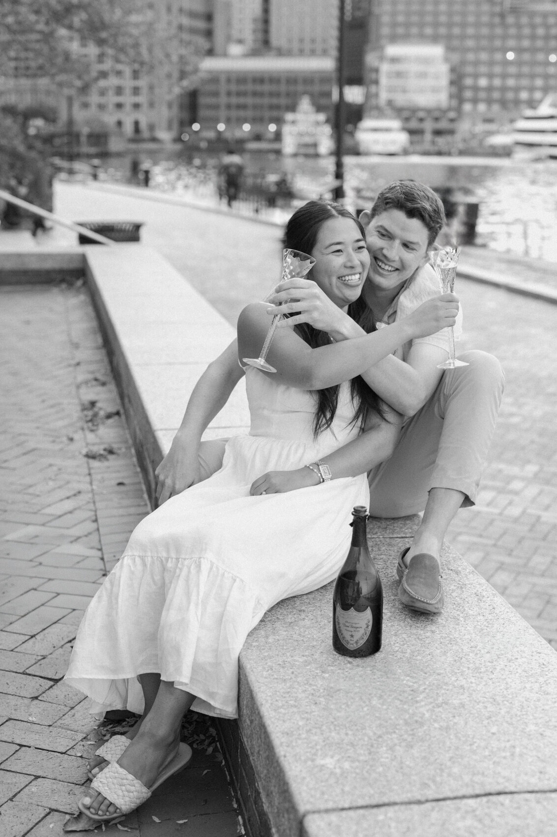 Boston Seaport Engagement Photos-New England Wedding Photographer-11036