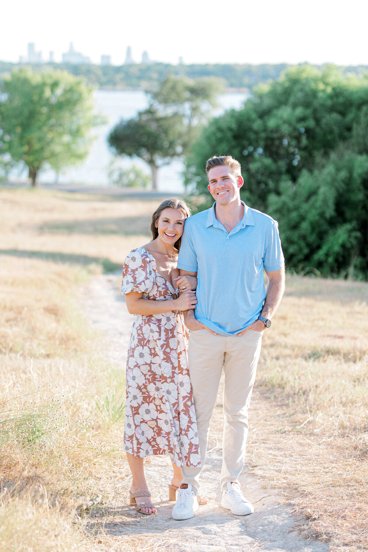 Allie & Nolan's Engagement Session at White Rock Lake | Dallas Wedding Photographer | Sami Kathryn Photography-8