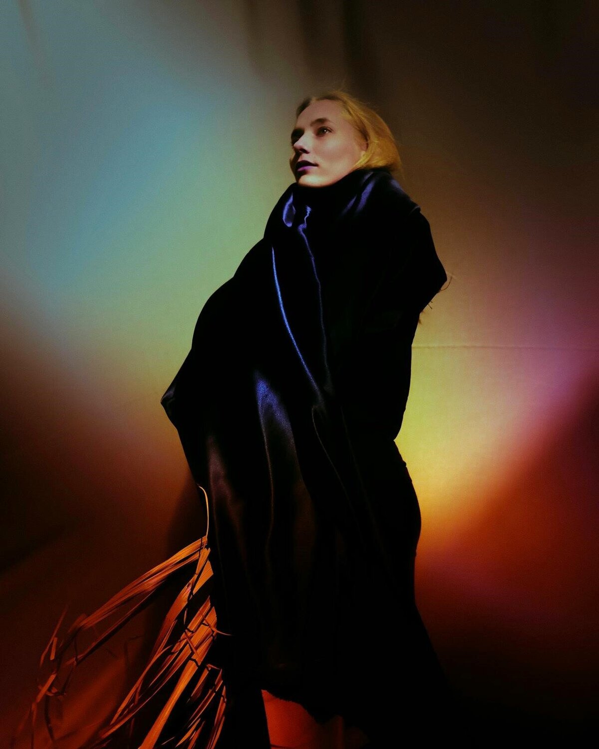 fashion-model-in-silk