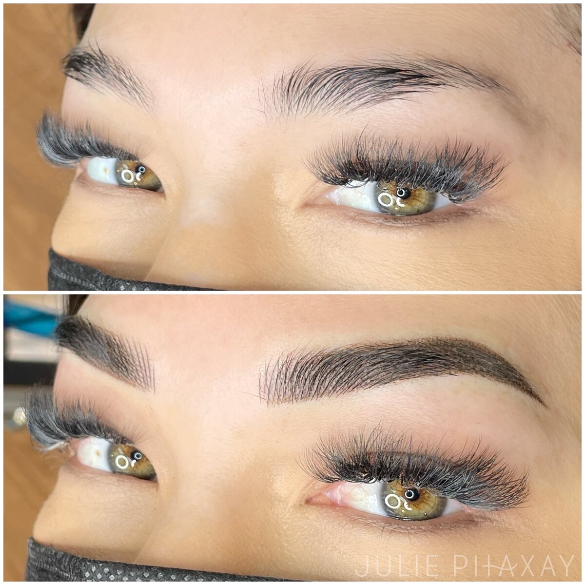 Defined waterproof eyebrows