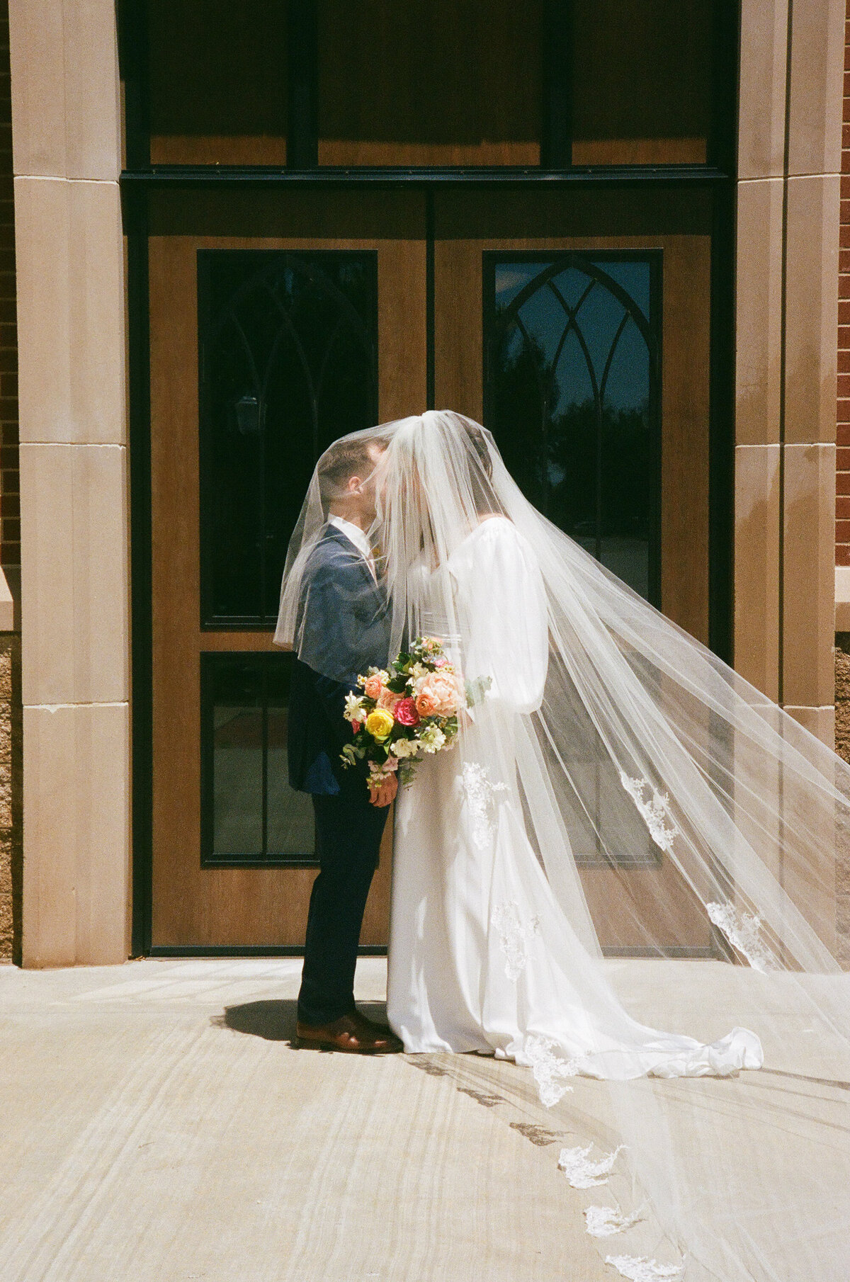 Elizabeth & John - St. Thomas More and Jimmie Austin Wedding - Film Scans-58