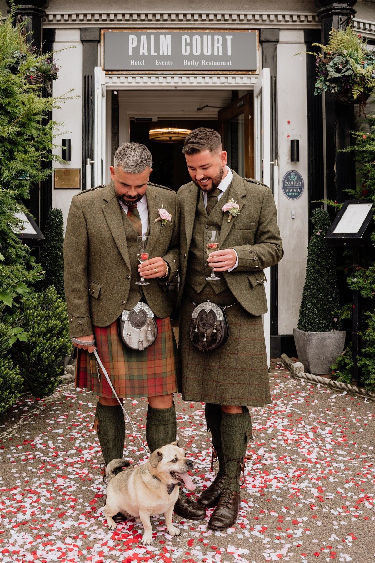 Aberdeen LGBTQ+ Wedding Photography by Aberdeen Wedding Photographer Scott Arlow - 33