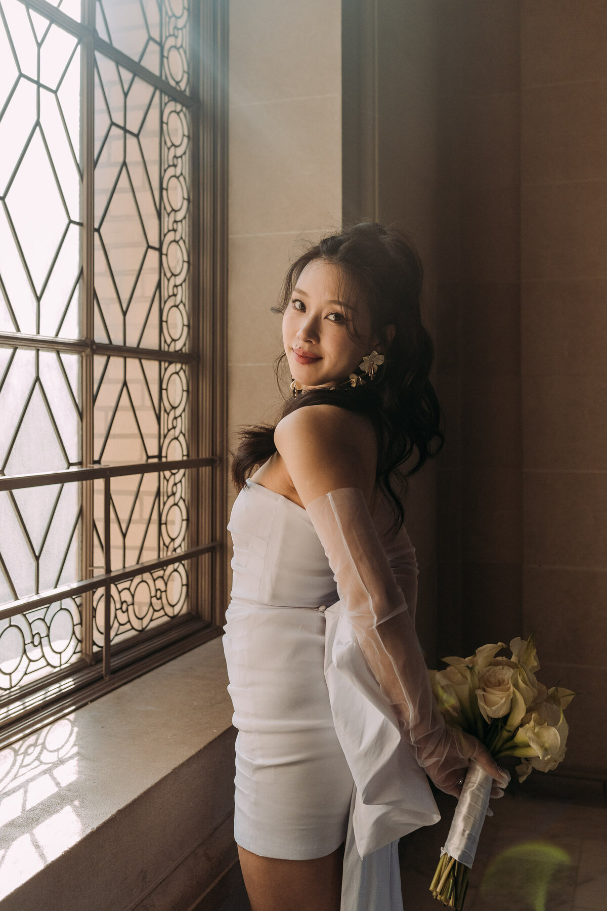 Joyce Li Photography Destination Wedding Elopement Engagement Lifestyle Portrait Photographer West Coast Seattle Washington California sfcityhallelopement-28