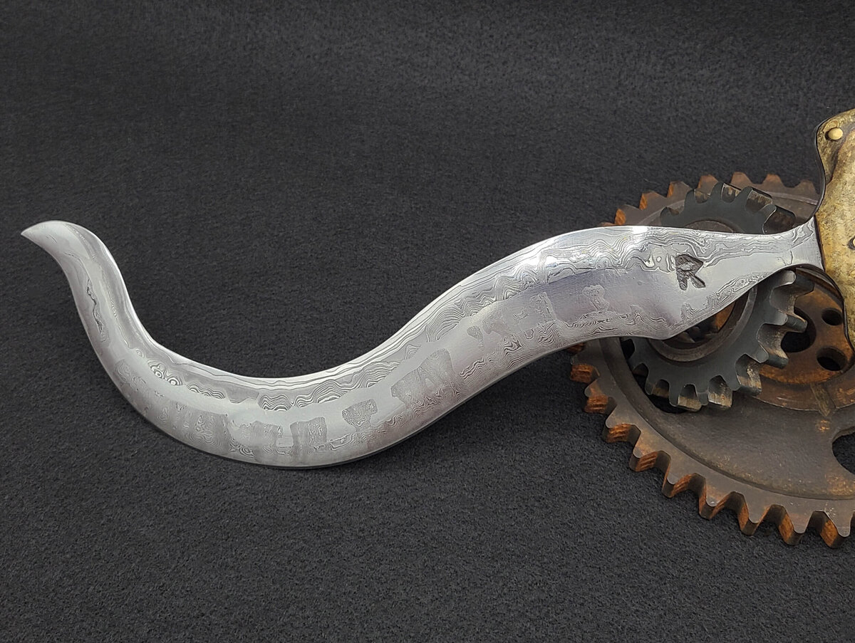 Forged in Fire Push Dagger Knife