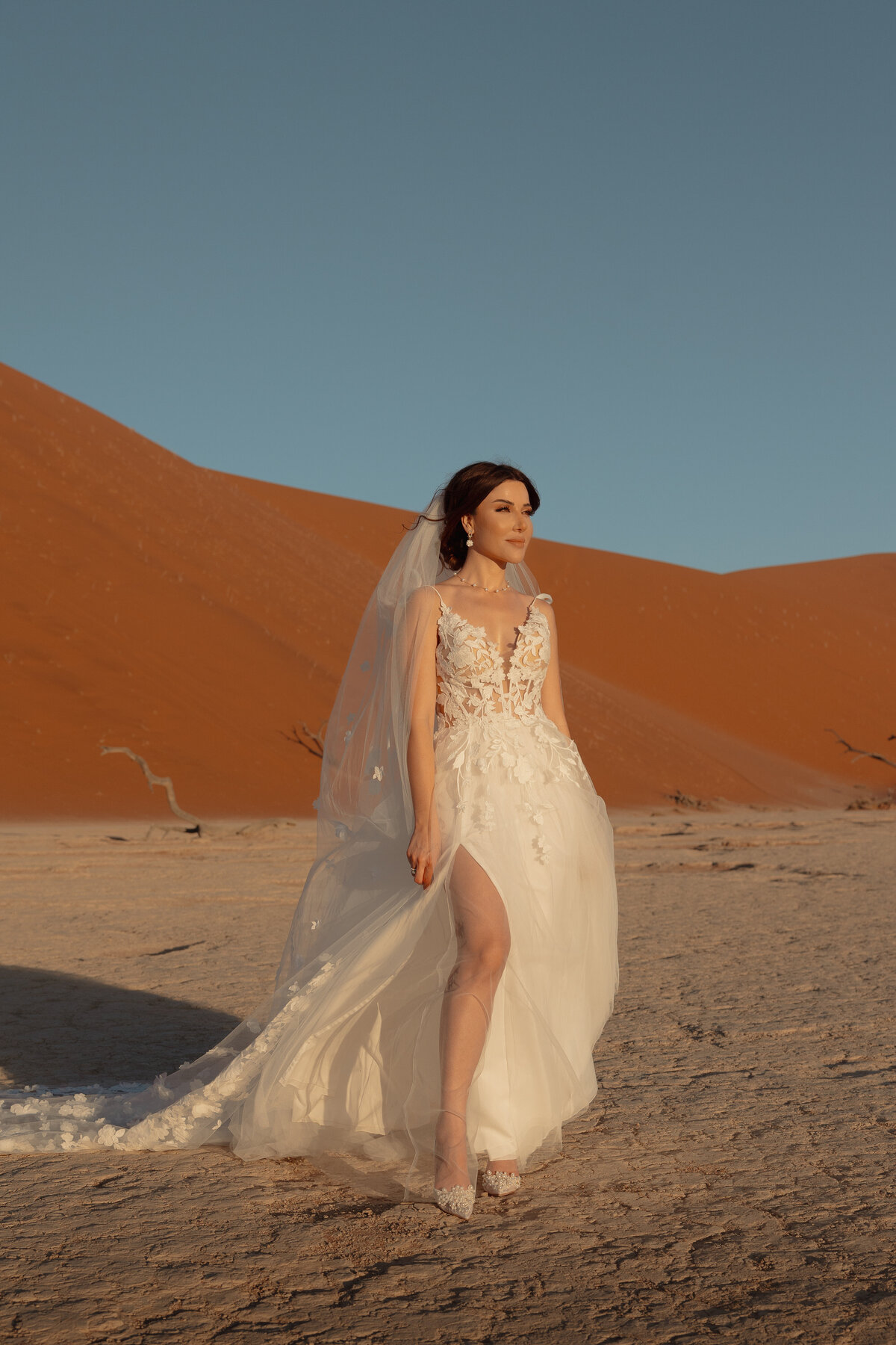 Zhila Ziad Nuri Elopement Wedding Sossusvlei Namibia Africa Heleen Photography-95