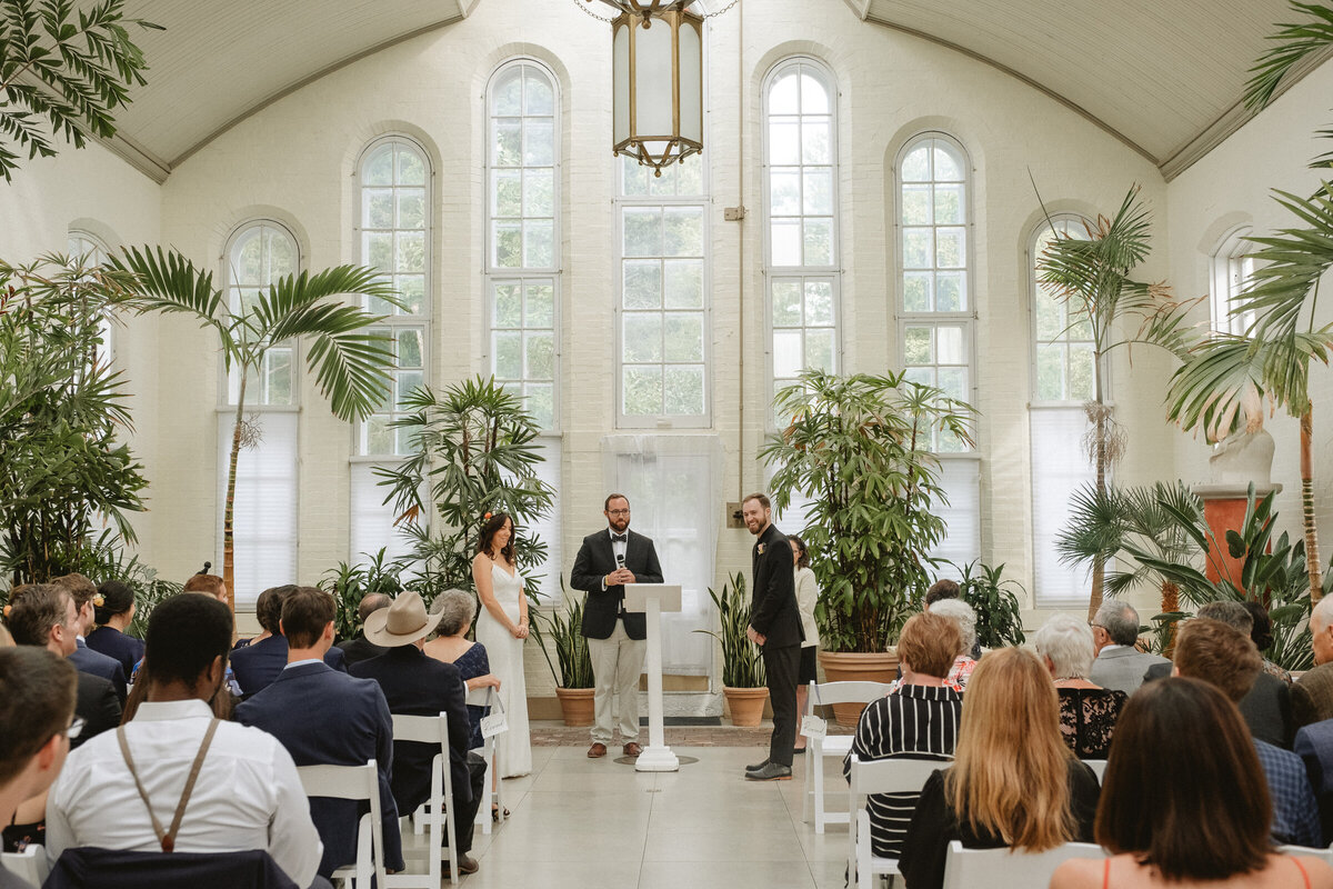 documentary photographer garden greenhouse wedding-88