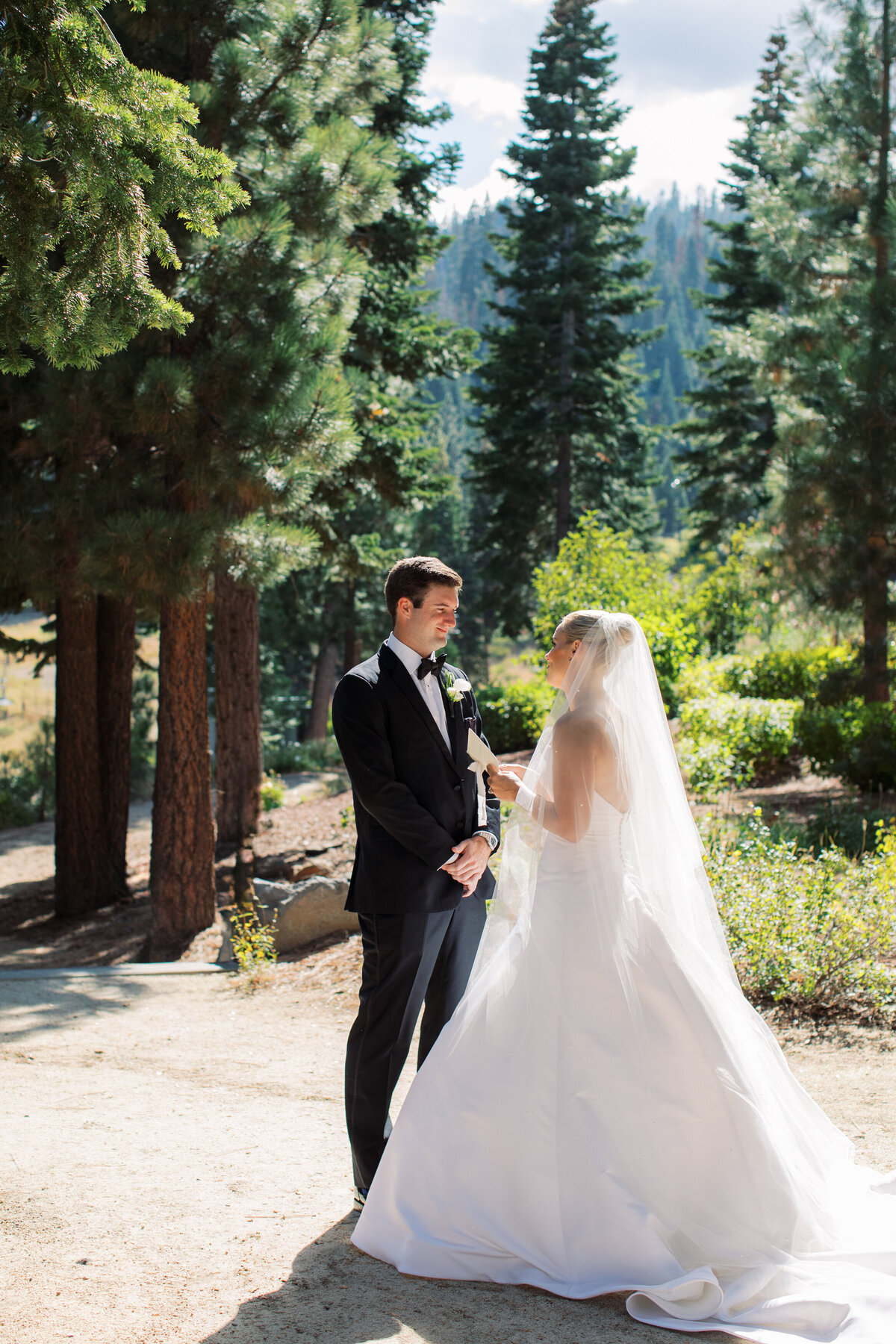 First Look with Mountains in background Lake Tahoe California