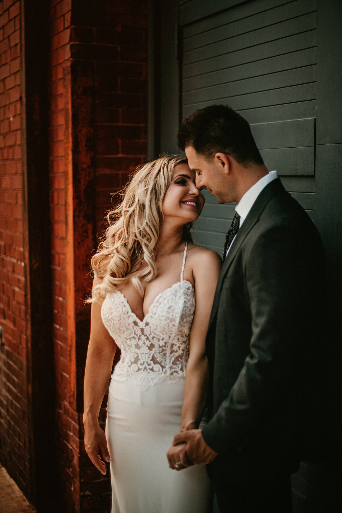 Downtown Green Bay Wedding Photo