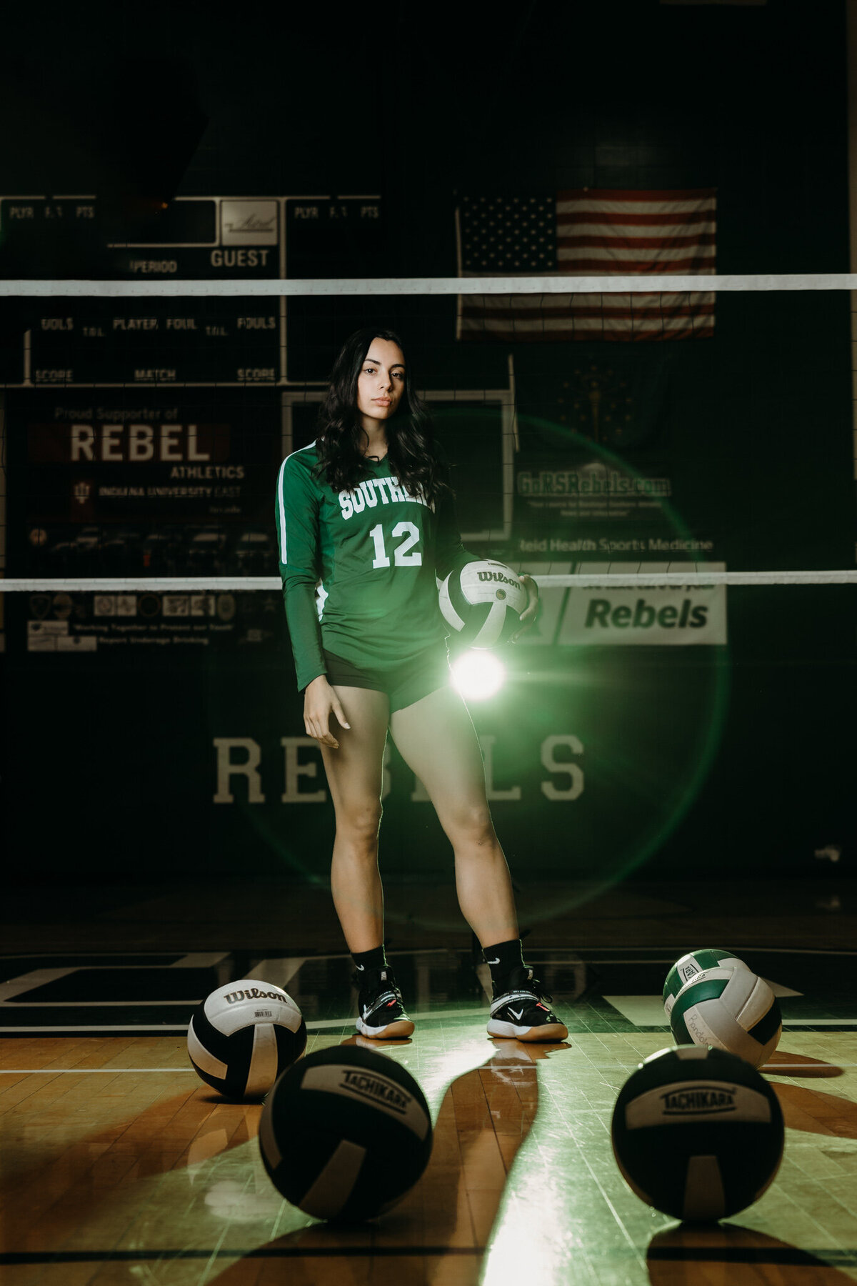 Senior girl volleyball pictures