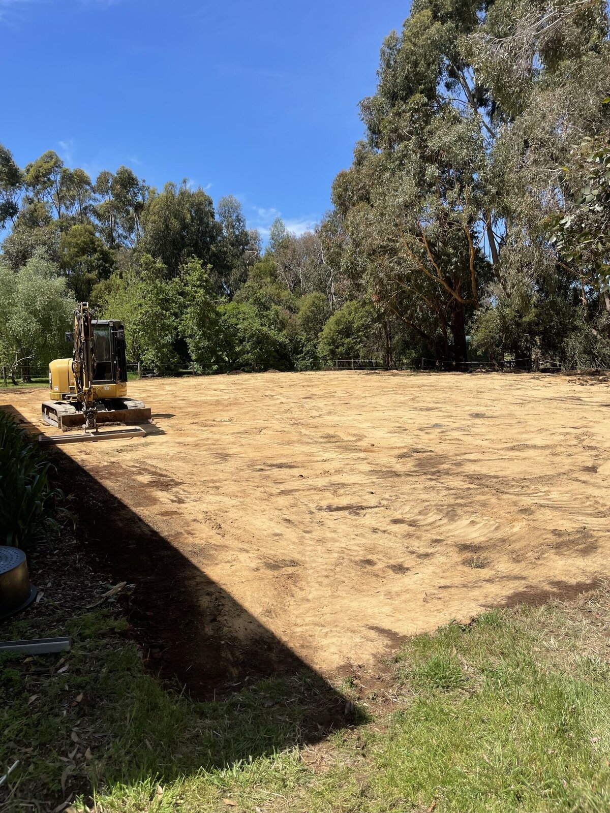 Excavation of horse areana