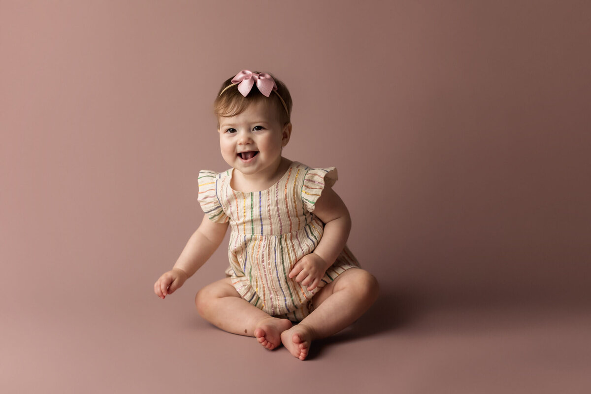 NW Arkansas baby photographer, milestone session near me, NW Arkansas baby portrait studio, professional baby photos