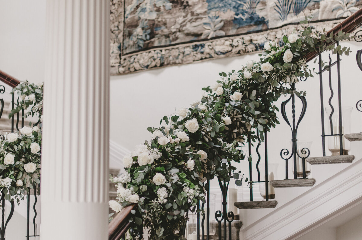 Staircase at Scorrier House