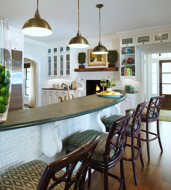 Eclectic Lakeside Sanctuary | South Carolina Interior Designer: Panageries