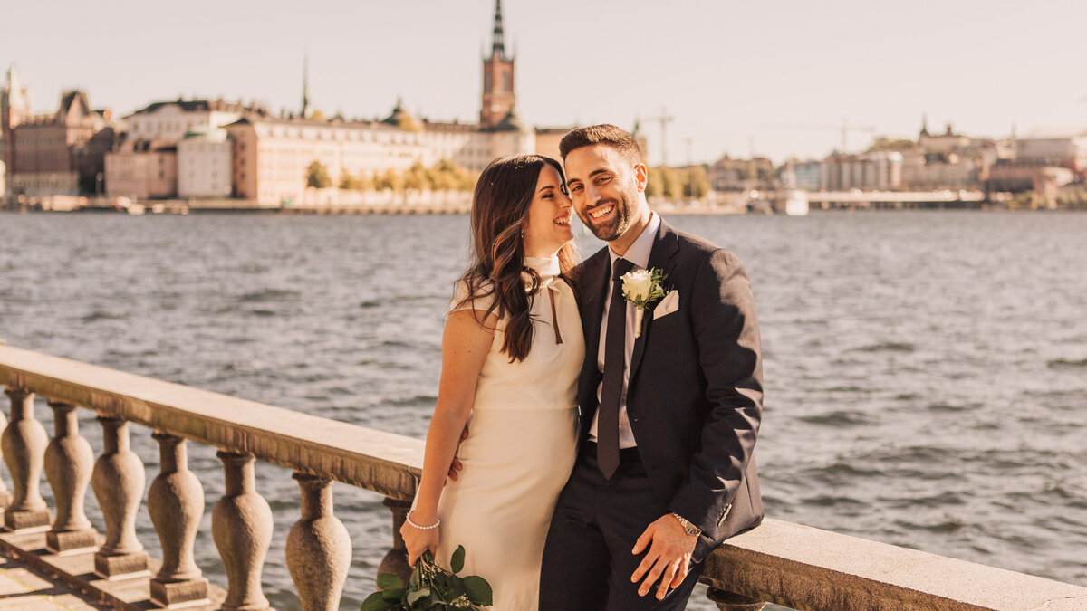 Bröllopsfotograf Stadshuset Stockholm