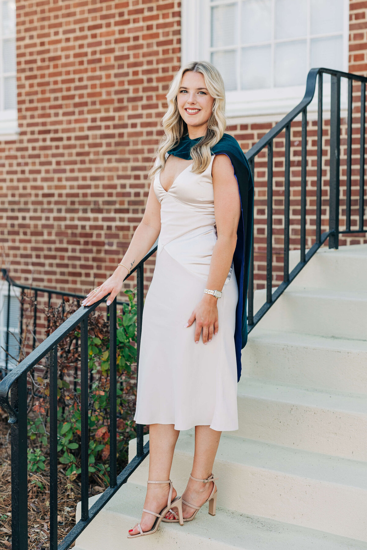 College-grad-on-stairs-High-Point-University