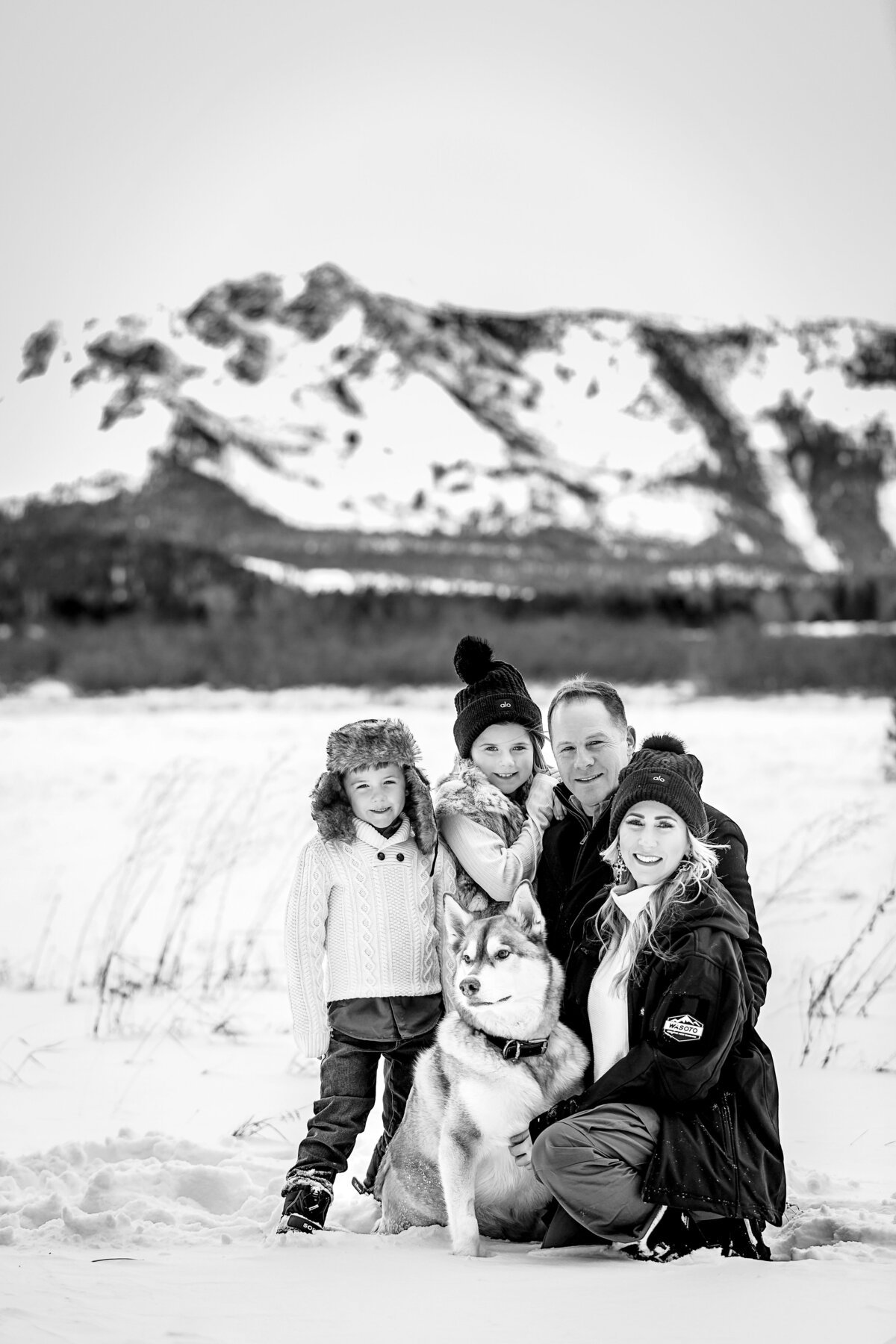 Tahoe Portraits BW2