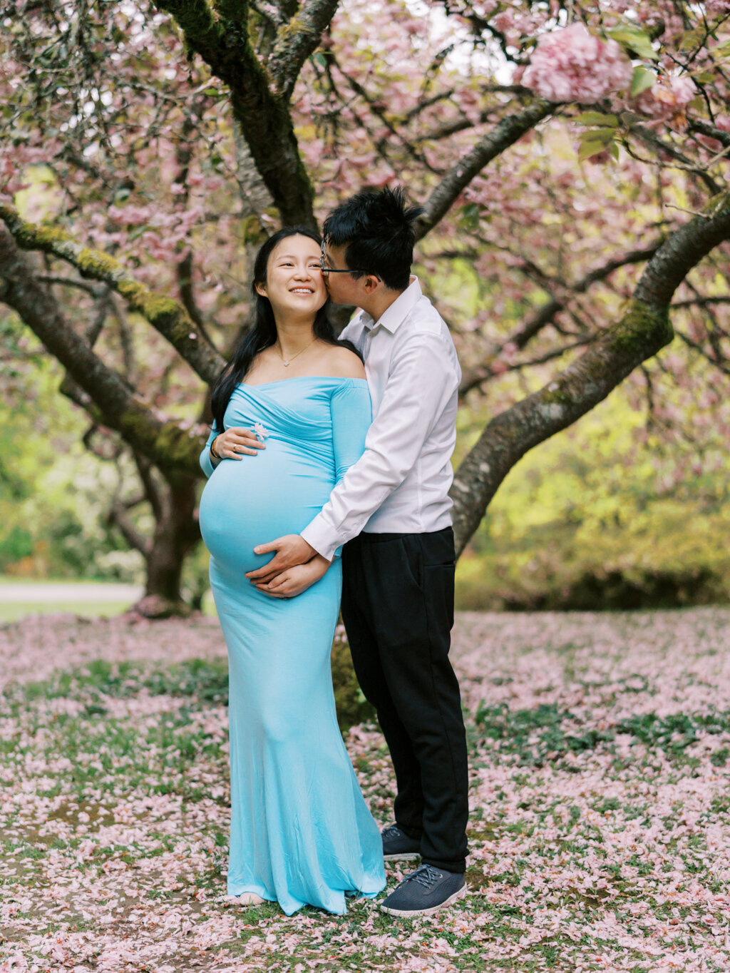 Tanya Zagumenov Washington Park Arboretum Seattle Maternity Session Yanjin-64