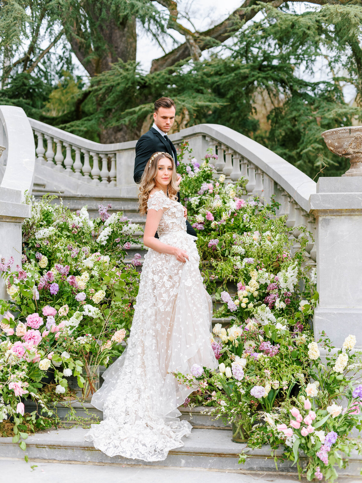 Arika Jordan Photography Chateau Boffemont Paris France Wedding Photographer-178