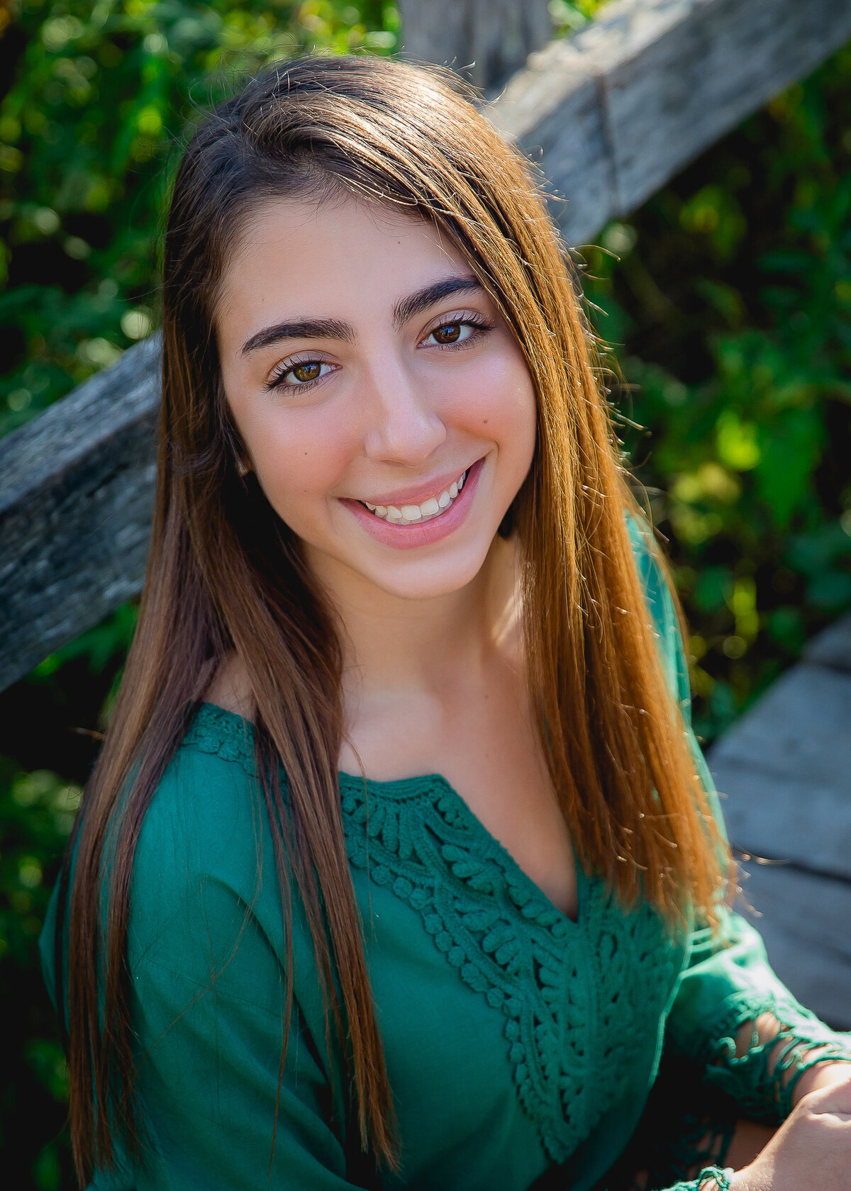 Farm senior photo in Palmyra, NY