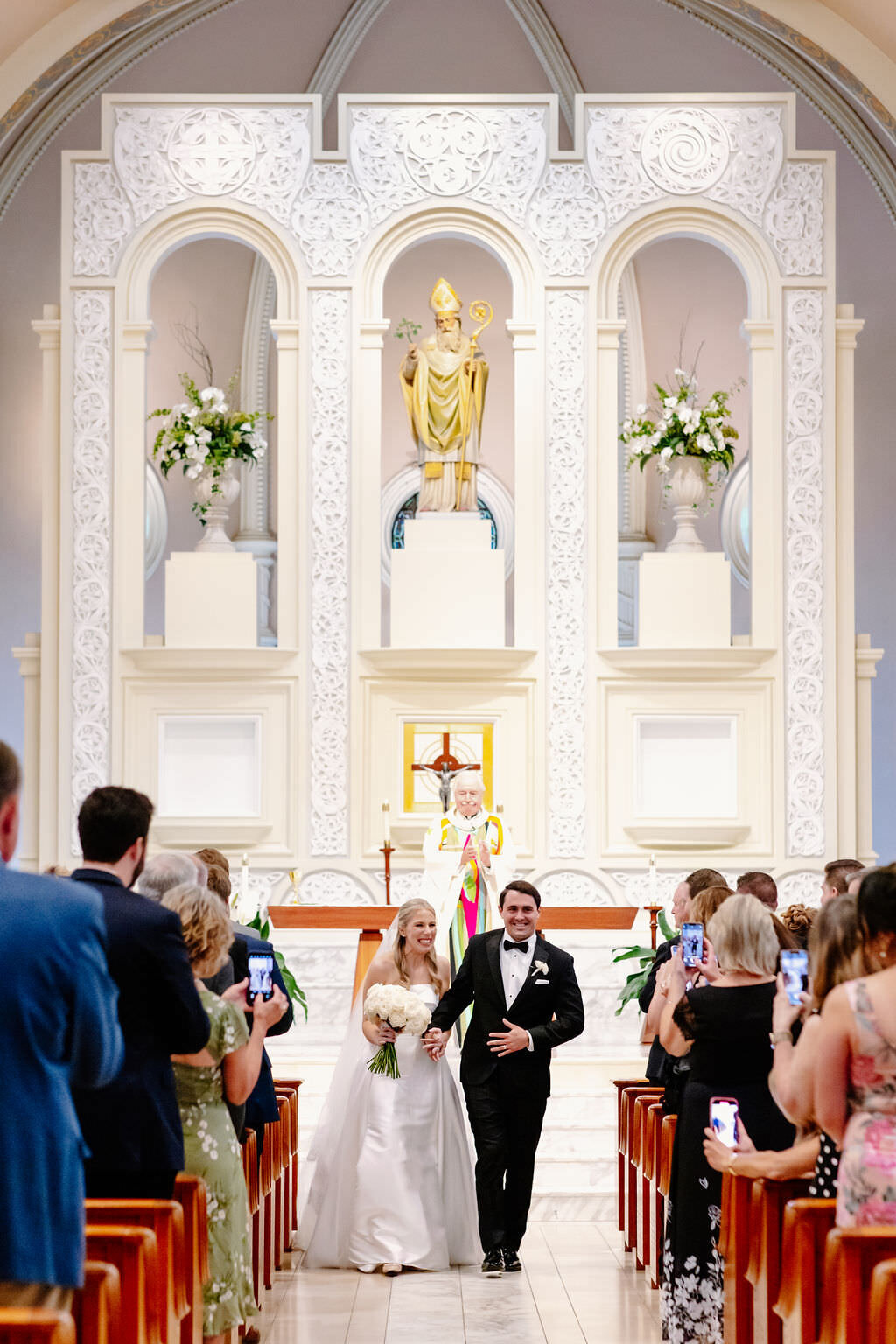 A wedding at Old St. Patrick's Catholic Church and The University Club of Chicago in Chicago, Illinois - 56