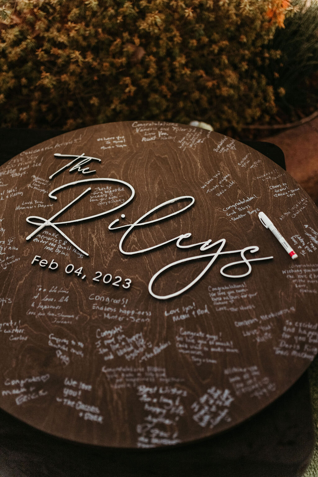 5 - Mision Lago Estate Wedding Guestbook - Tampa Bay Wedding Planner