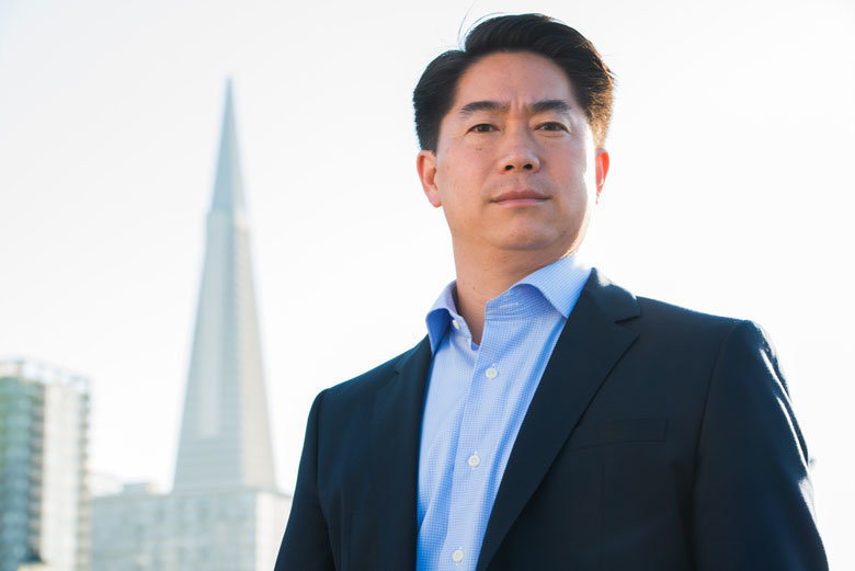 mens grooming in SF on asian CEO