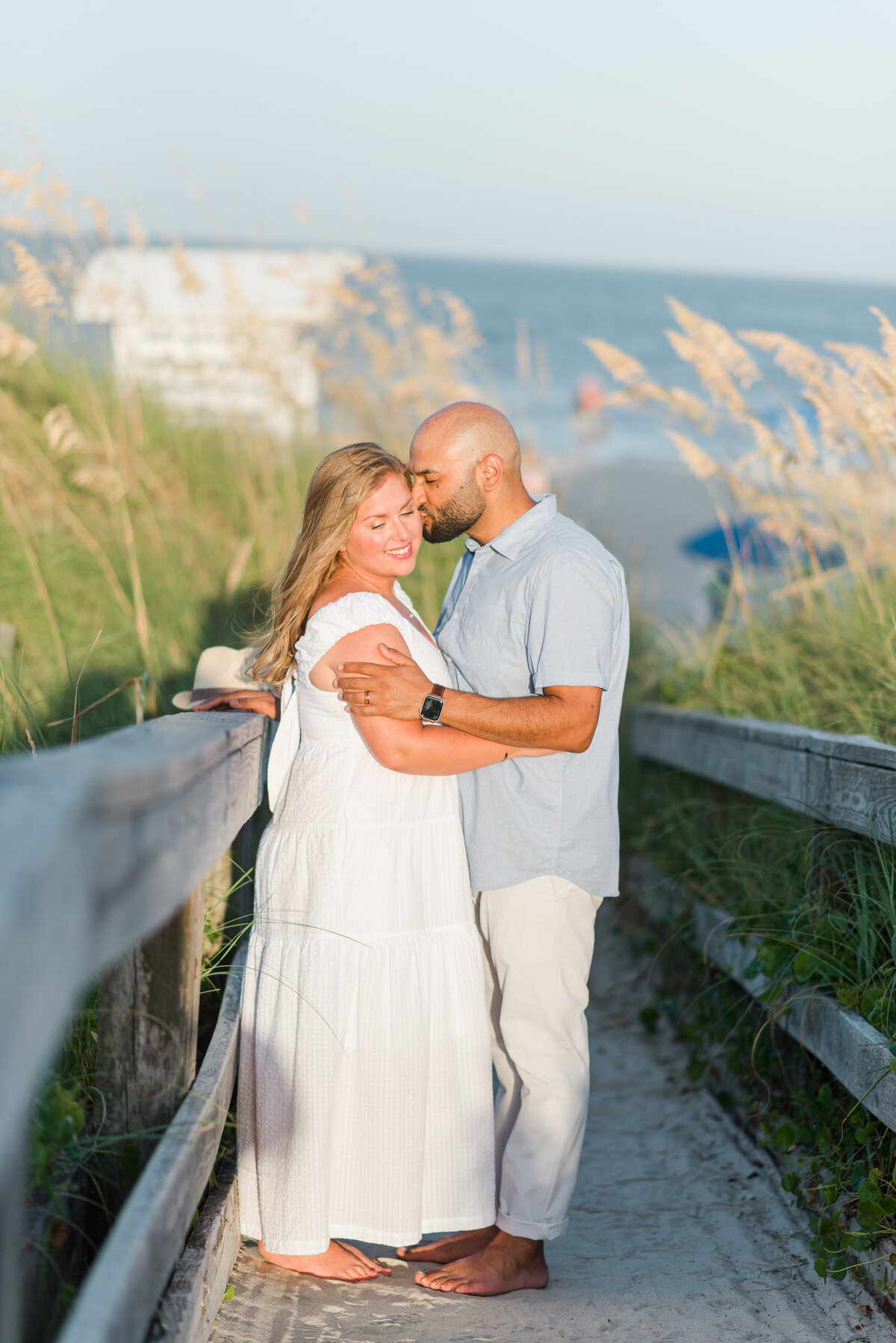 couples engagment photos in wilmington, nc