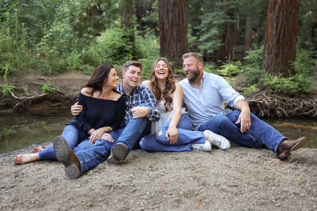 Shoup Park Los Altos Family Session