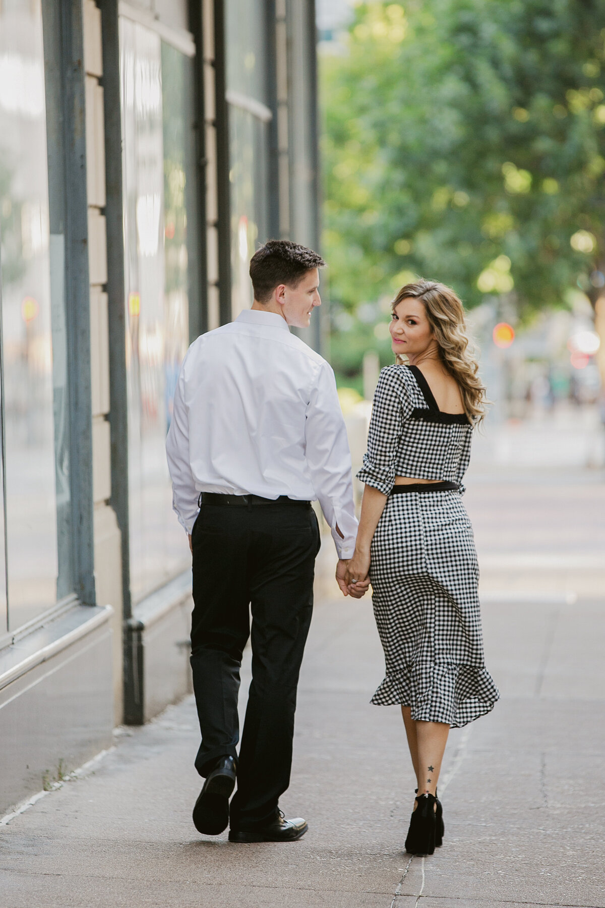 Dallas skyline engagement photos Hampton Morrow 0033