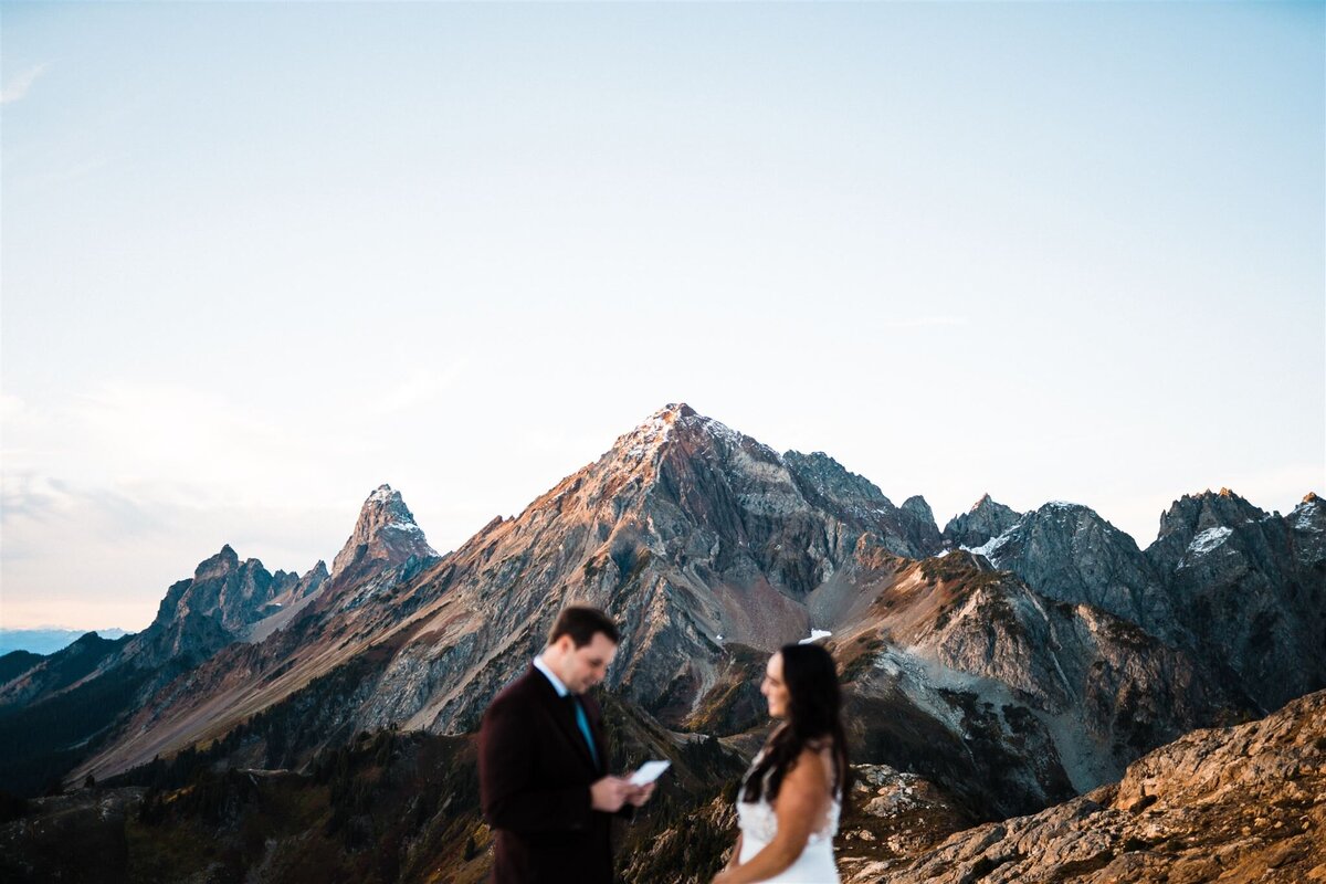 North Cascades Hiking Elopement