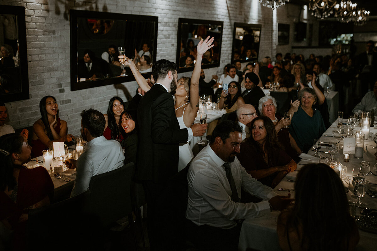 Vancouver Wedding Reception at Brix and Mortar