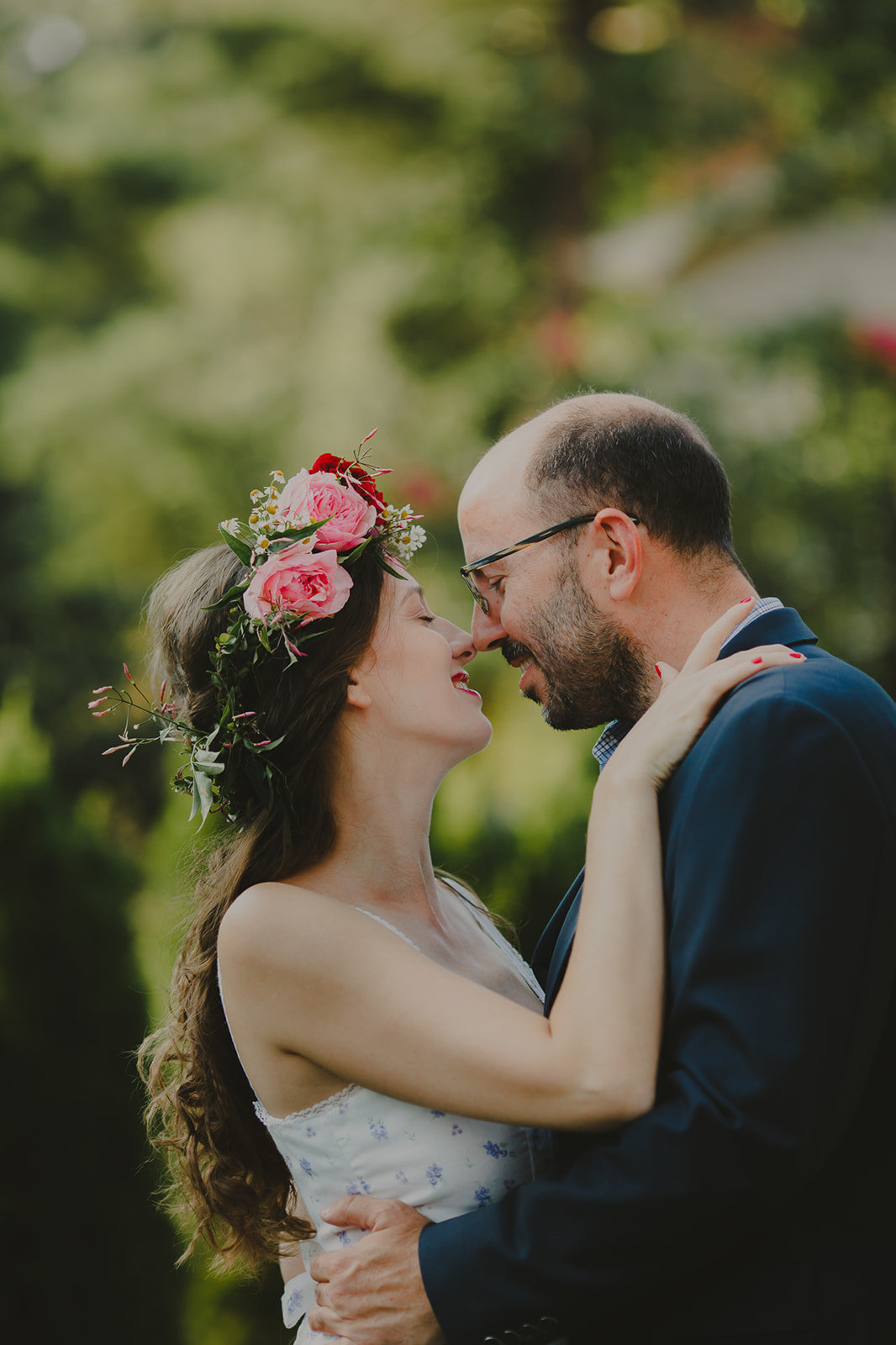 5_Outdoor_Couple_Engagement_Sunset_Boho_Dress_Flower_Crown