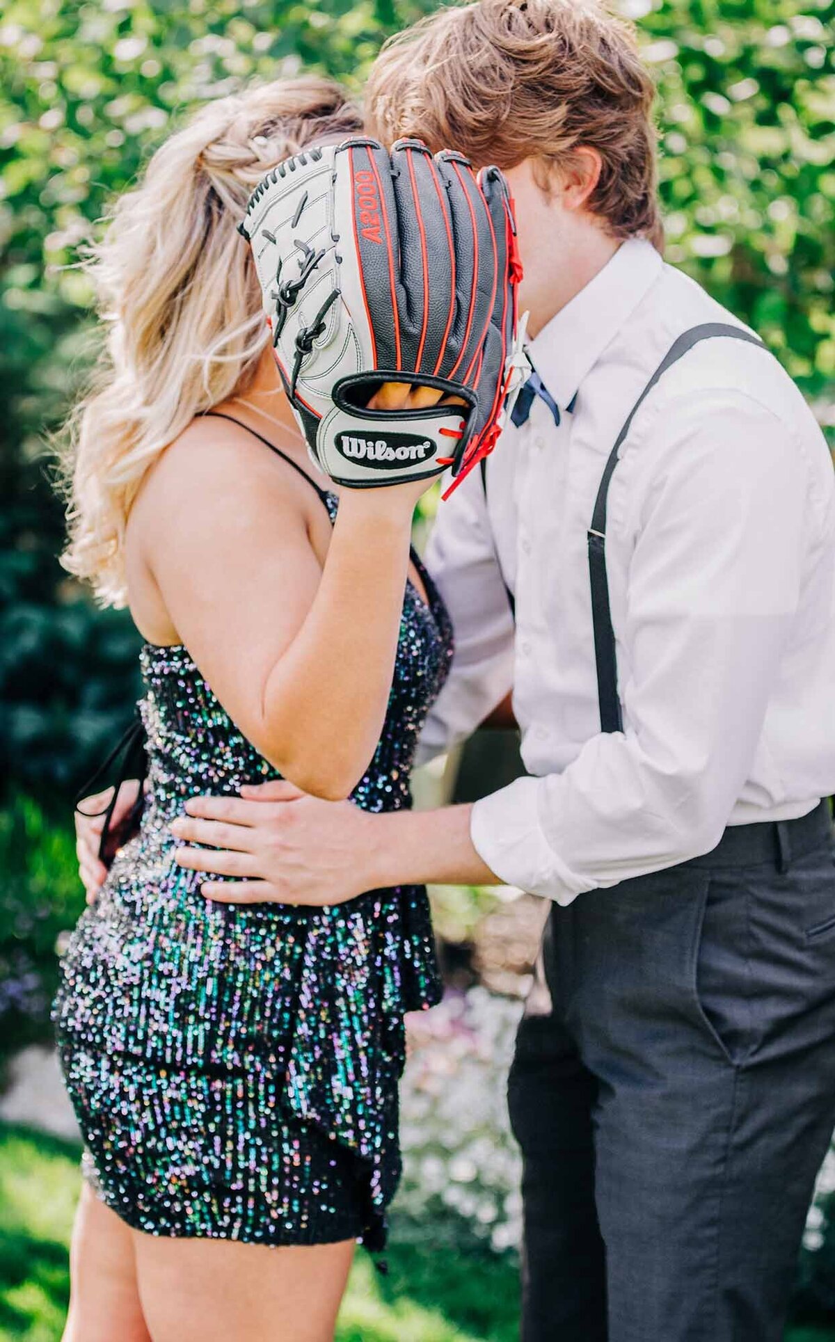 Missoula couple dressed up for Montana high school formal