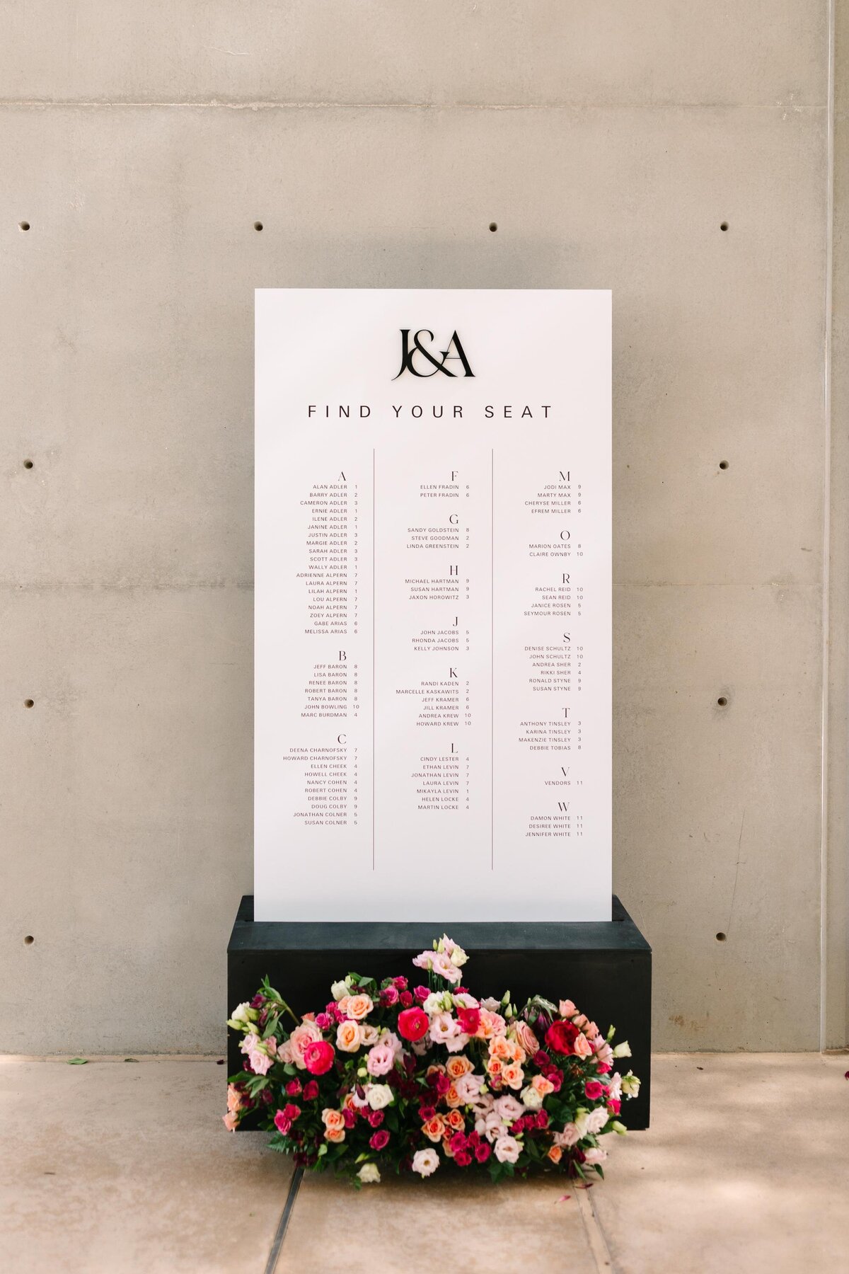 modern-monogram-wedding-seating-chart