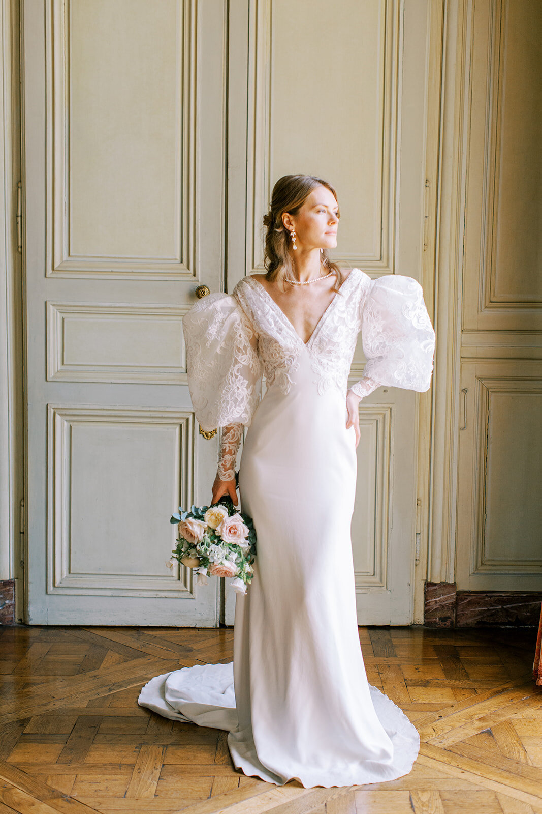 Pretty Stock Images Paris Chateau Wedding - 155