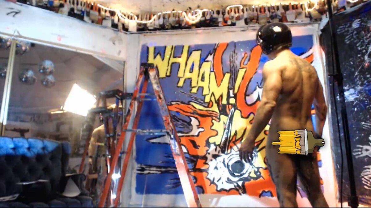 Brent Ray Fraser Live Art Studio Webcam 02