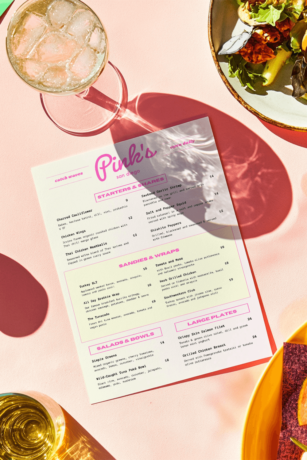 Pink's Menu - 4