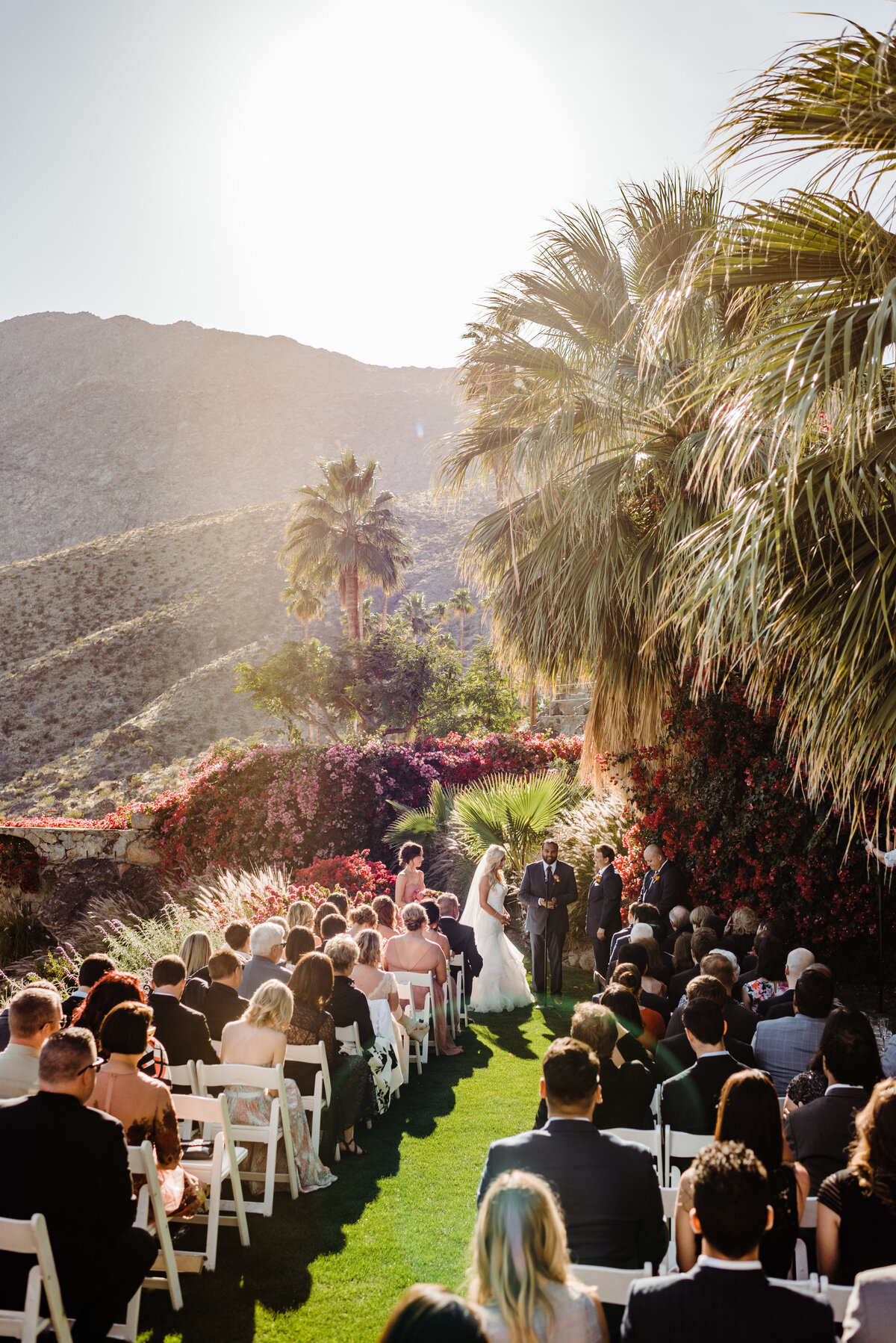 ODonnell House Wedding in Palm Springs - Randy and Ashley Studios - Chris and Britta - Ceremony-121