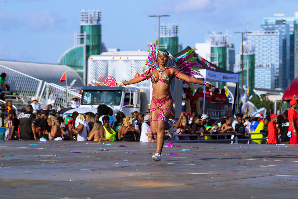 Photos of Masqueraders from Toronto Carnival 2023 - Sunlime Mas Band - Medium Band of The Year 2023-071