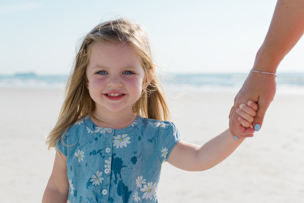 family beach photograph