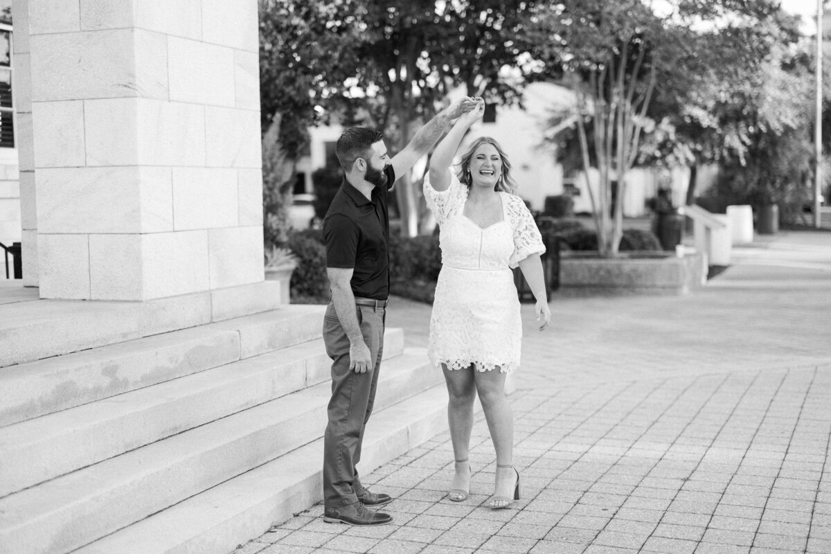 Jessie Newton Photography-Anthony and Emily Engagements-City Hall-Biloxi, MS-24